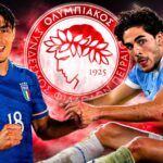 Ο Ματέο Καντσελιέρι με τη φανέλα της Λάτσιο σε αγωνιστική δράση στο ιταλικό πρωτάθλημα.