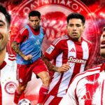 Ο Φρανσίσκο Ορτέγκα με τη φανέλα του Ολυμπιακού σε αγώνα ποδοσφαίρου