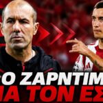 Ο Σαντιάγκο Έσε σε αγωνιστική δράση με τη φανέλα του Ολυμπιακού.