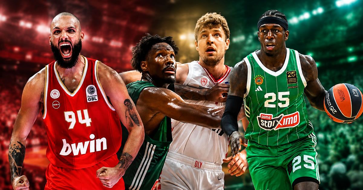 Euroleague, Ολυμπιακός, πρόγραμμα Euroleague, Παναθηναϊκός, ντέρμπι αιωνίων, μπάσκετ, Final 4