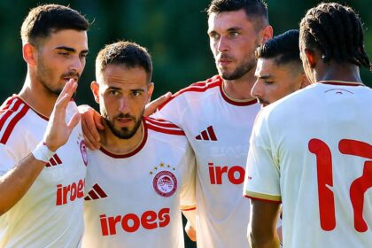 olympiacos rakow friendly action