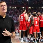 Οι παίκτες του Ολυμπιακού σε αγώνα του τουρνουά Νεόφυτος Χανδριώτης στην Κύπρο