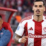 Ο Τσικίνιο με τον Χοσέ Λουίς Μεντιλίμπαρ κατά τη διάρκεια της κοινής τους παρουσίας στον Ολυμπιακό